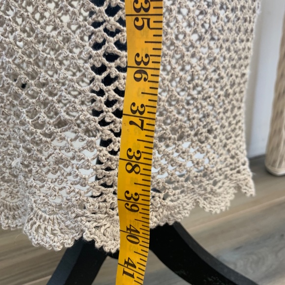 crochet 100% linen unique dress/tunic - Picture 7 of 14